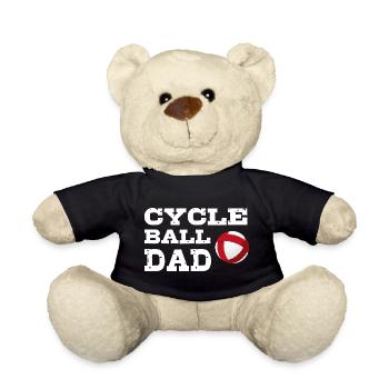 Radball, Dad, Radballer, Hallenradsport, Cycleball - Teddy - Schwarz - Vorne