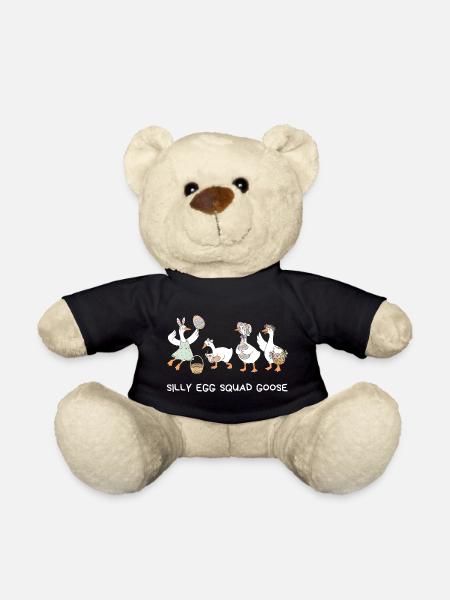 Silly Egg Squad Goose Ostern - Teddy - Schwarz