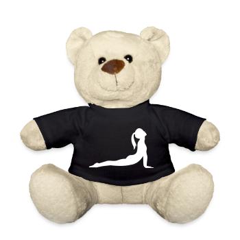 Yoga Silhouette - Nounours - noir - Devant