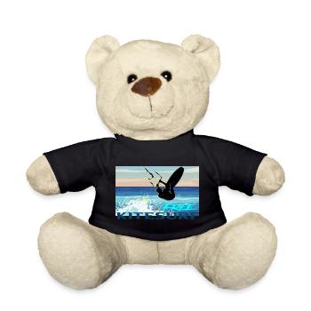 Le kitesurf - Nounours - noir - Devant