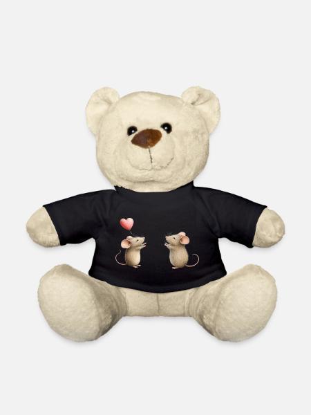 Mausliebe - Teddy - Schwarz