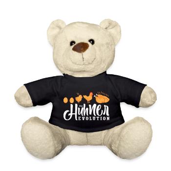 Chicken Whisperer Chicken Chicken Keeper Chickens - Teddy Bear - black - Front
