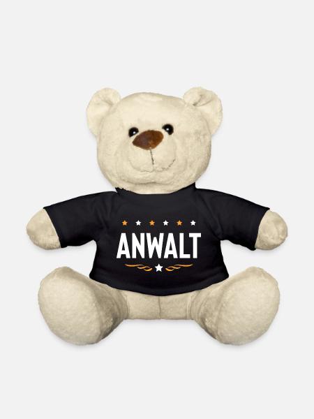 Anwalt Beruf - Teddy - Schwarz