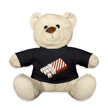 chockeys v2 - Teddy Bear - black - Front