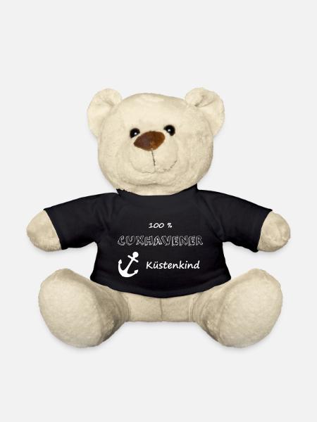 100 % Cuxhavener Küstenkind - Teddy - Schwarz
