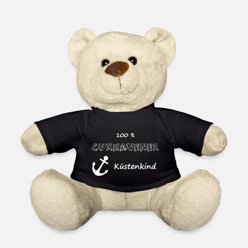 100 % Cuxhavener Küstenkind - Teddy - Schwarz
