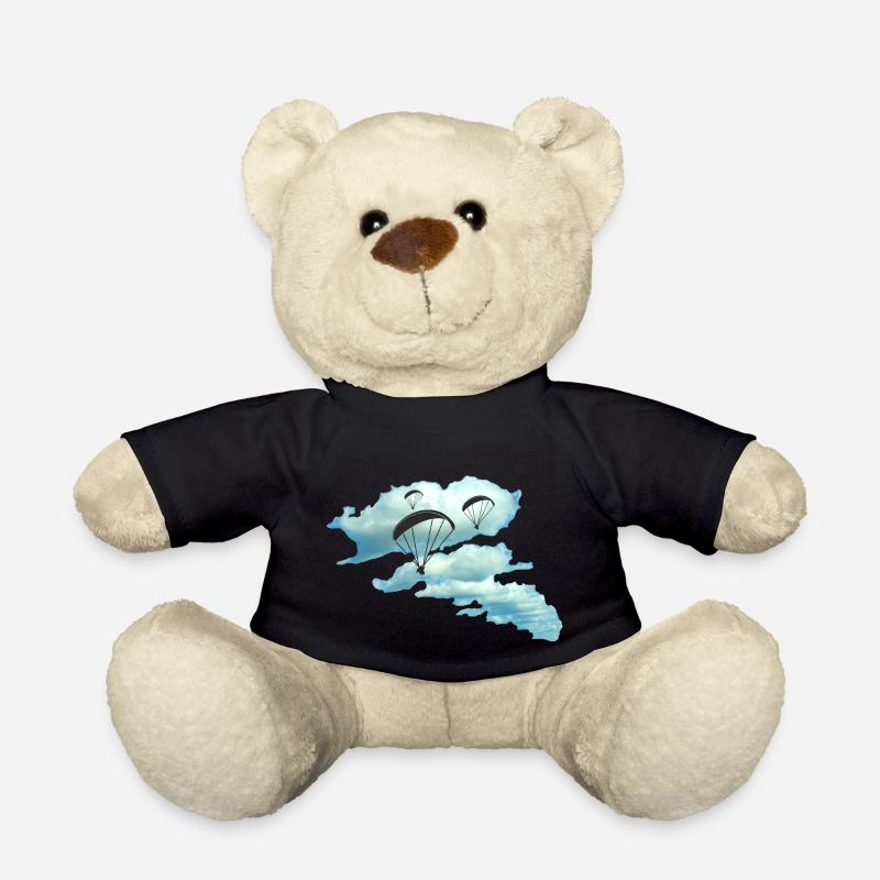 wolkenstraße paragliding - Teddy Bear - black