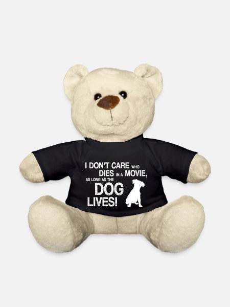 NOUS AIMONS LES CHIENS DE FILM - Nounours - noir