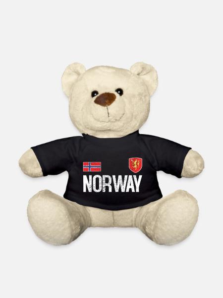 Norwegen Trikot - Teddy - Schwarz