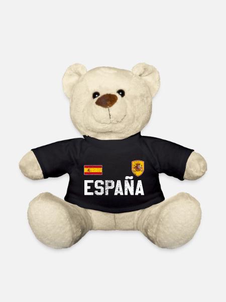 Trikot Spanien - Teddy - Schwarz