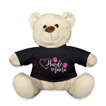 Chiens Maman Chien Maman Chien - Nounours - noir - Devant