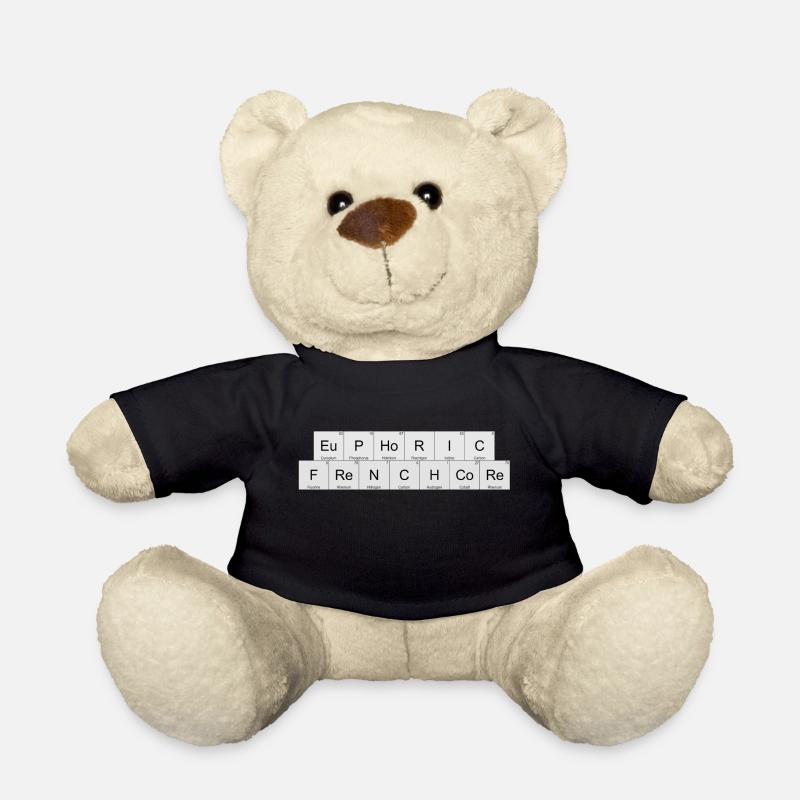 Periodensystem oder euphorischer Frenchcore - Teddy - Schwarz
