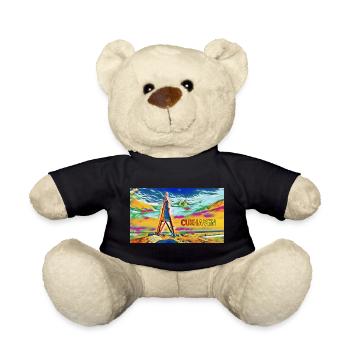 Cuxhaven Kugelbake - Teddy - Schwarz - Vorne