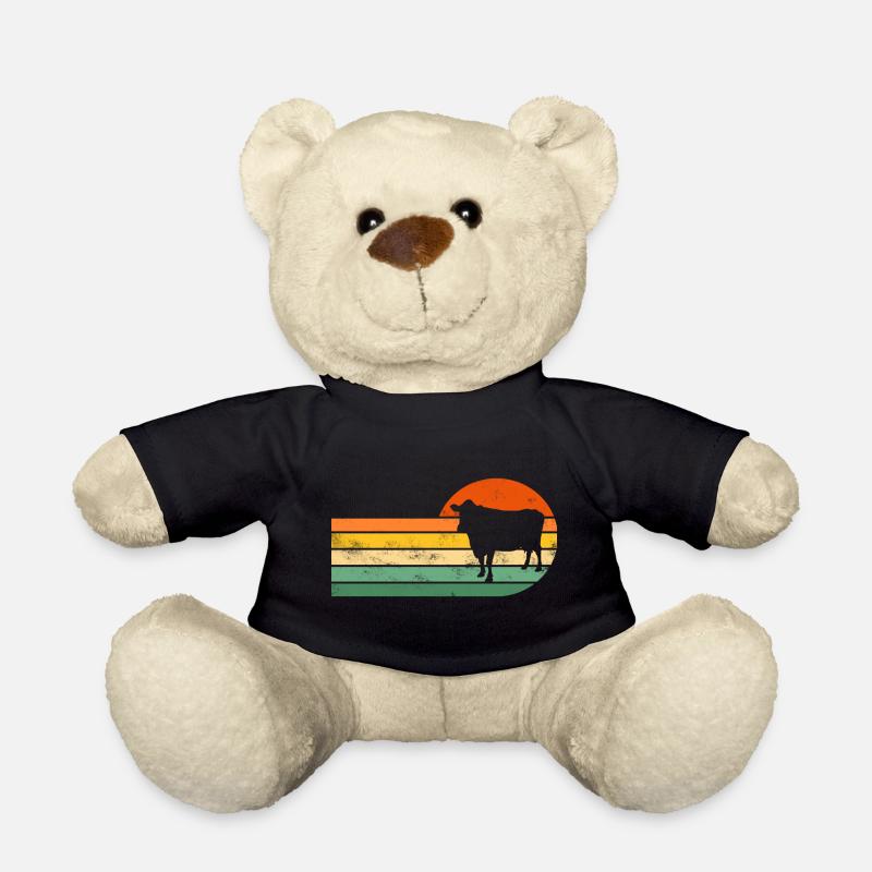 Kuh Kühe - Teddy - Schwarz