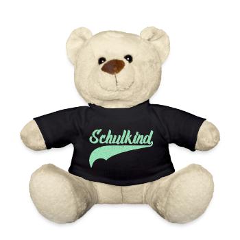 SCHULKIND ERSTKLÄSSLER EINSCHULUNG SCHULANFÄNGER - Teddy - Schwarz - Vorne
