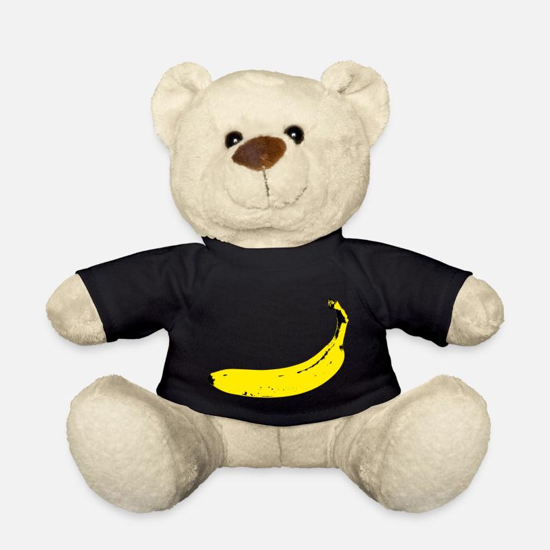Stencil Banane - Teddy - Schwarz