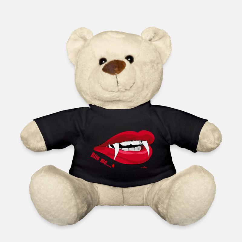 Bite me... - Teddy - Schwarz