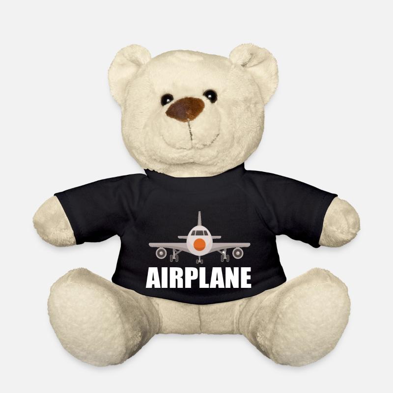 avion - Nounours - noir