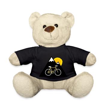 Bike Mountain Sun - Teddy Bear - black - Front