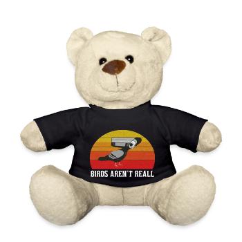 Birds Are not Real Funny Bird - Teddy - Schwarz - Vorne