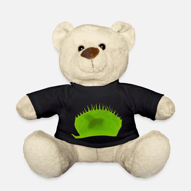 Venusfliegenfalle mit Fliege - Teddy - Schwarz