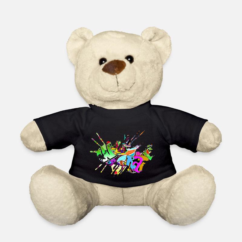Graffiti - Teddy - Schwarz