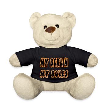 Berlin - Teddy Bear - black - Front