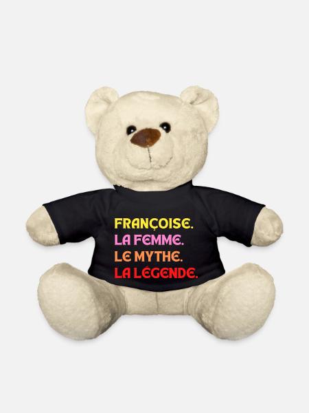 FRANCOISE LA FEMME LE MYTHE LA LÉGENDE - Nounours - noir