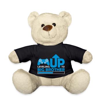 Leveling up big brother - Teddy - Schwarz - Vorne