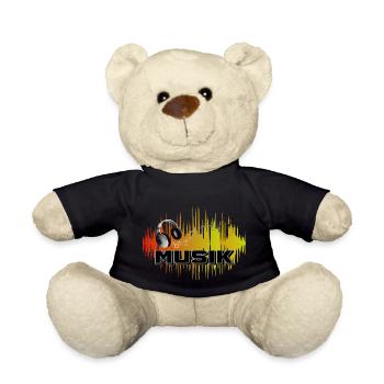 Musik Bunt - Teddy - Schwarz - Vorne