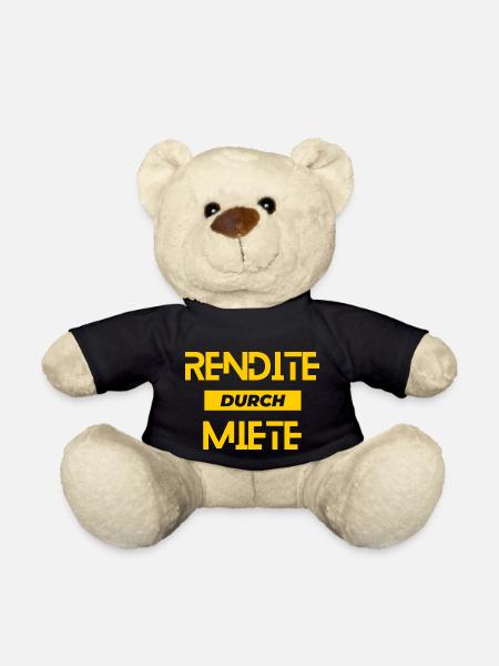 Rendite durch Miete - Teddy - Schwarz