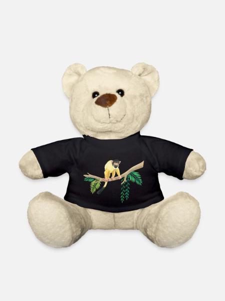 kleines Äffchen - Teddy - Schwarz