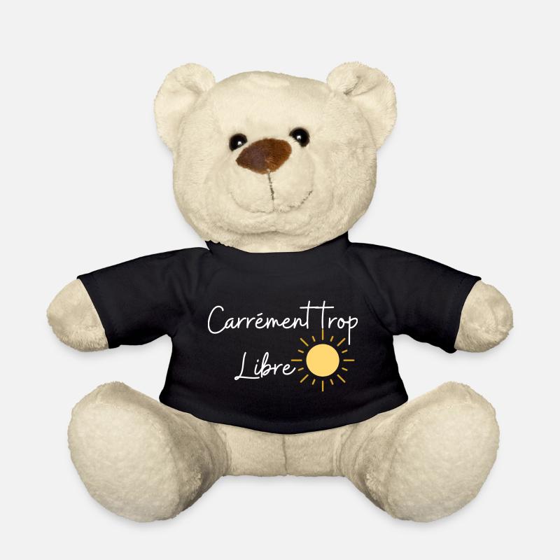 Carrément trop libre - Nounours - noir