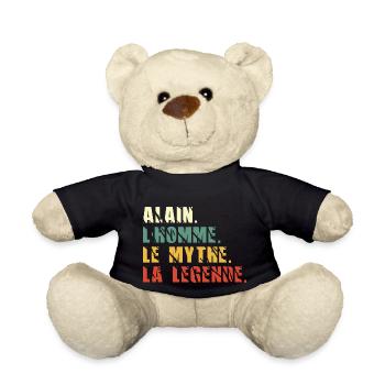 Alain l homme le mythe la légende - Nounours - noir - Devant