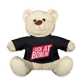 I suck at bowling - Teddy - Schwarz - Vorne