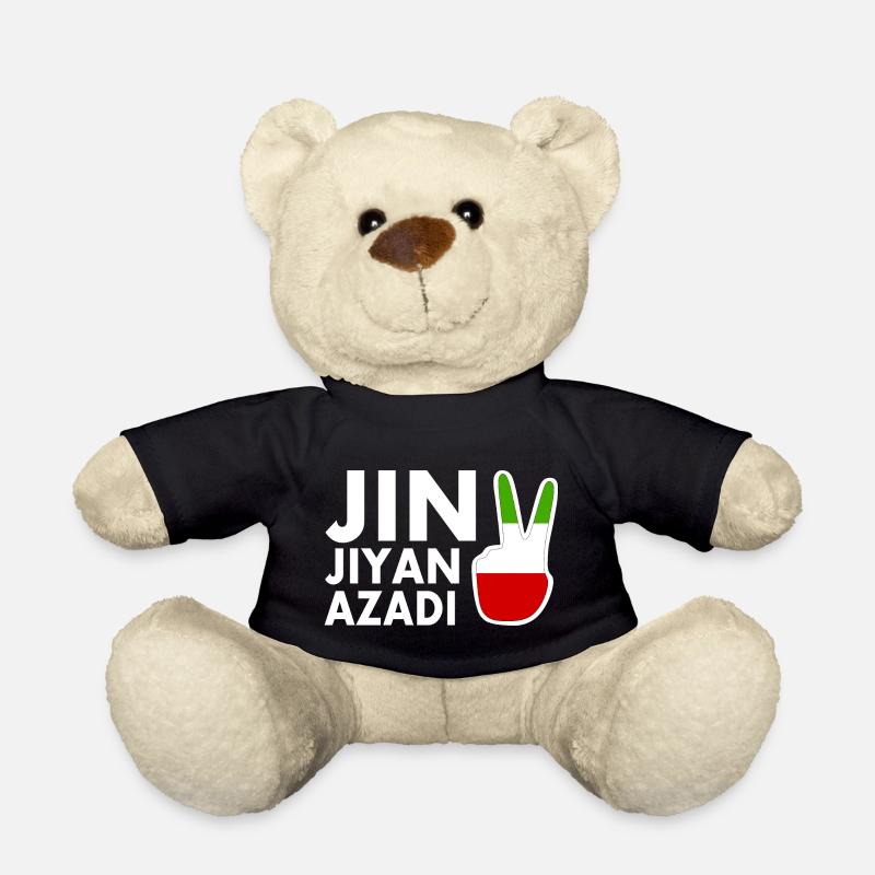 jin jiyan azadi - Nounours - noir