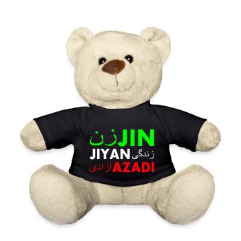 Jin jiyan azadi زن زندگی آزادی - Nounours - noir - Devant