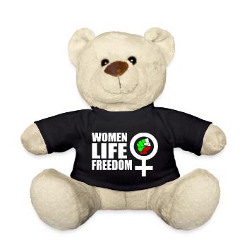 Women life freedom iran - Nounours - noir - Devant