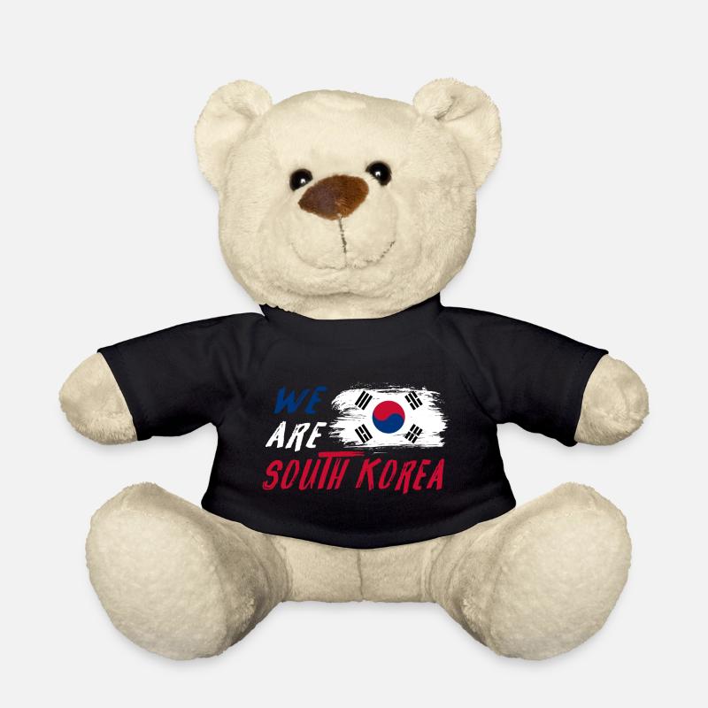 Wir sind Südkorea - Teddy - Schwarz