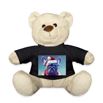 Christmas 6 - Teddy Bear - black - Front