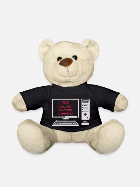 Ne pas réparer votre ordinateur - Nounours - noir