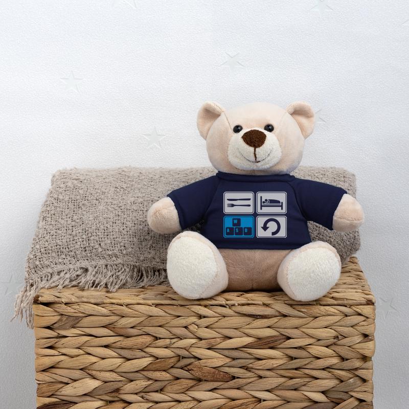 Gaming daily repeat computer Teddy Bear