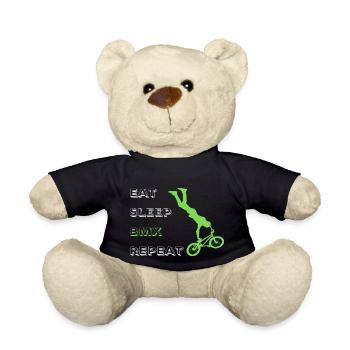 Eat Sleep BMX Repeat - Teddy - Schwarz - Vorne