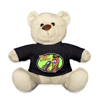 Blow or draw harmonica style Rat Fink harmoniciste - Nounours - noir - Devant