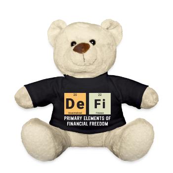 Defi, finance décentralisée - Nounours - noir - Devant