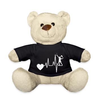 Tennisspieler Tennisverein Tennisliebhaber Tennis - Teddy - Schwarz - Vorne