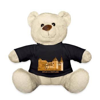 Château de Mylau Château Vogtland Saxe Reichenbach - Nounours - noir - Devant