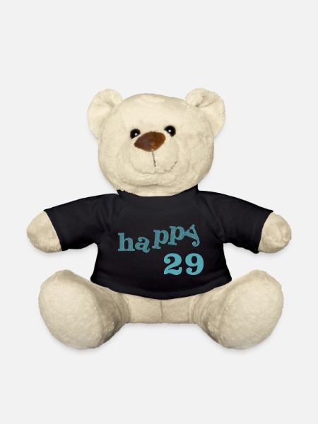 happy 29 - Teddy - Schwarz