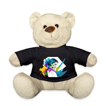 Bleib cool, Mädel - Teddy - Schwarz - Vorne