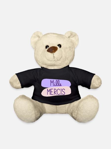 MAÎTRESSE. MERCI. MERCI MAÎTRESSE - Nounours - noir
